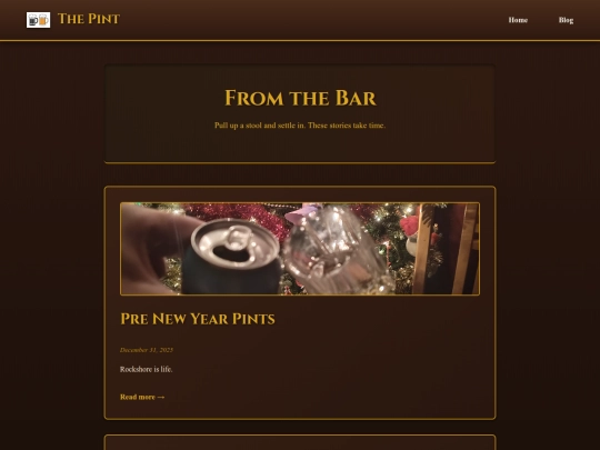 blog screenshot