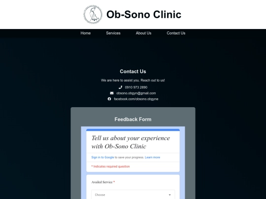 contact screenshot