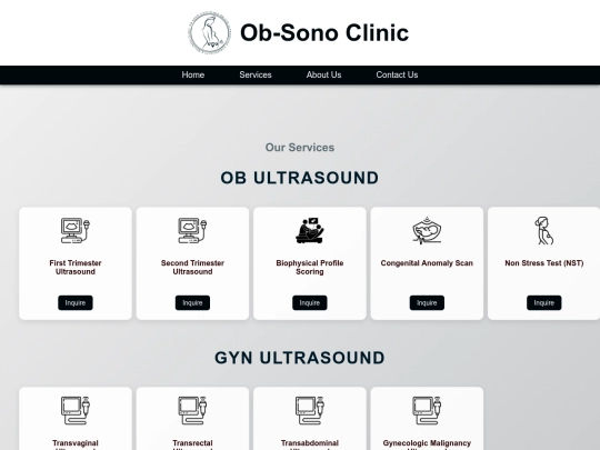 services screenshot