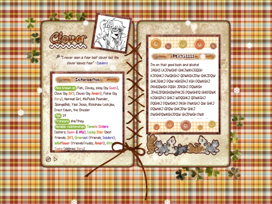 members/clover screenshot