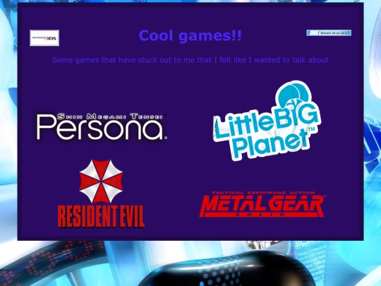 games screenshot