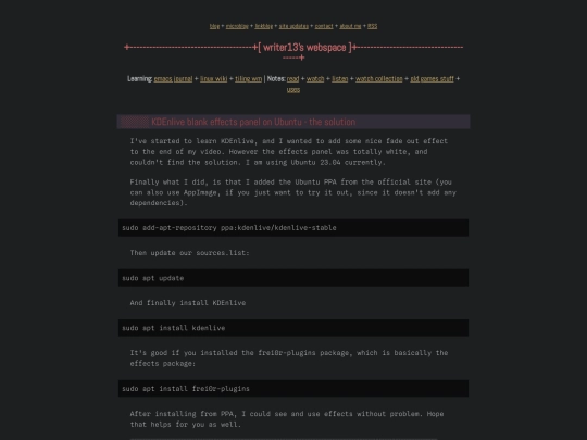 linux-wiki/kdenlive-blank-effects-panel-ubuntu screenshot