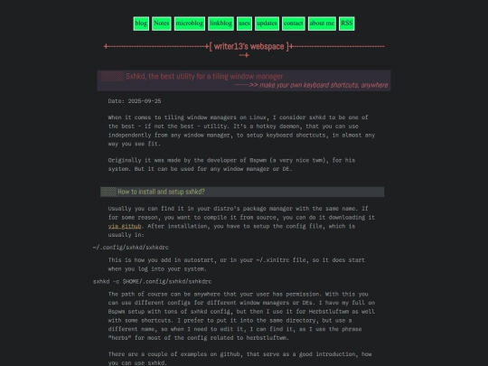 linux-wiki/sxhkd-best-twm-utility screenshot