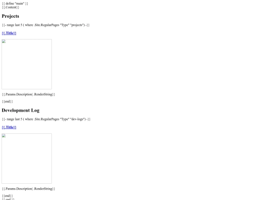 layouts screenshot