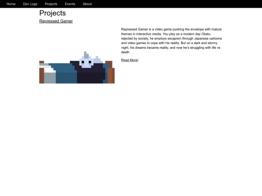 projects screenshot