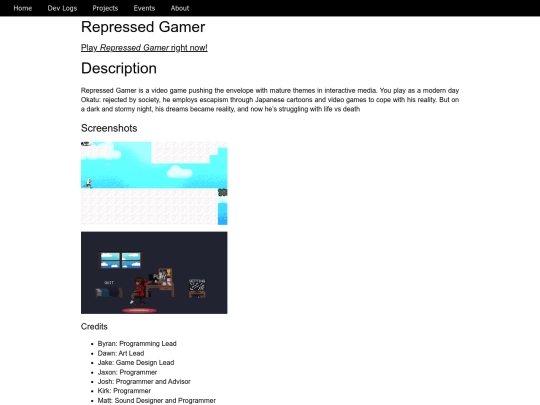 projects/repressed-gamer screenshot