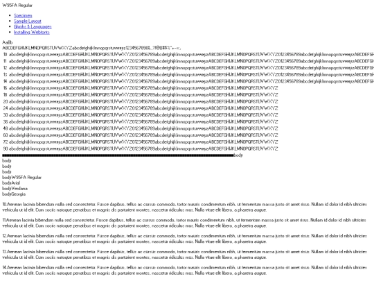 webfontkit-20240117-082439/w95fa-demo screenshot