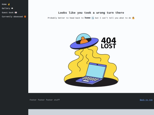 not_found screenshot