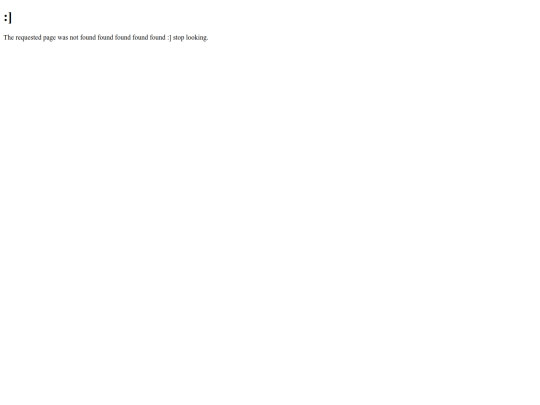 not_found screenshot