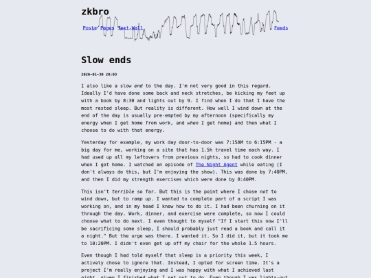 blog/slow-ends screenshot