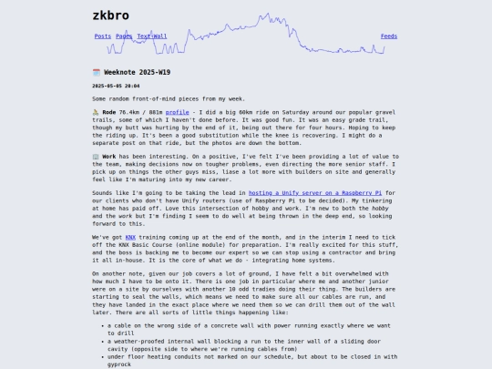 blog/weeknote-2025-w19 screenshot