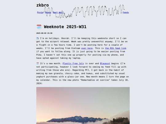 blog/weeknote-2025-w31 screenshot