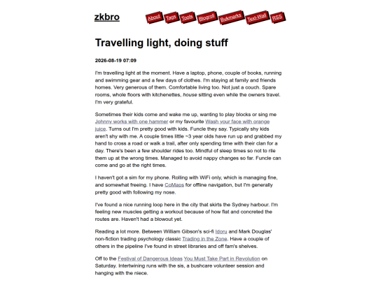 posts/travelling-light-doing-stuff screenshot