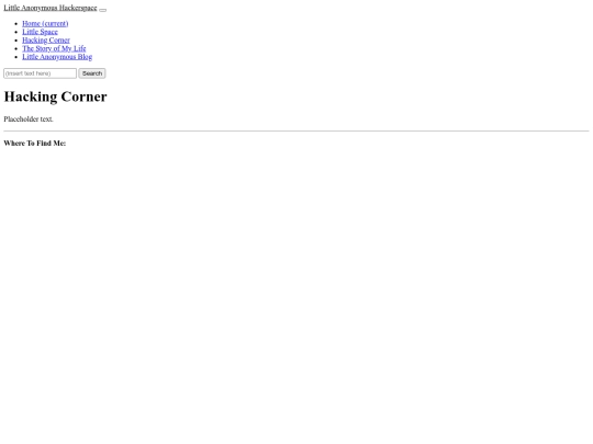 hacking-corner screenshot
