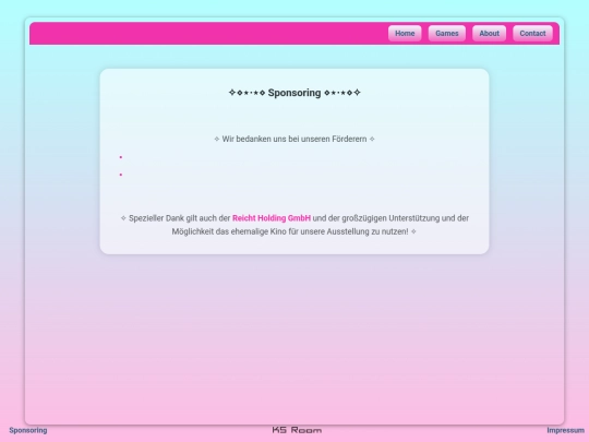 sponsoring screenshot