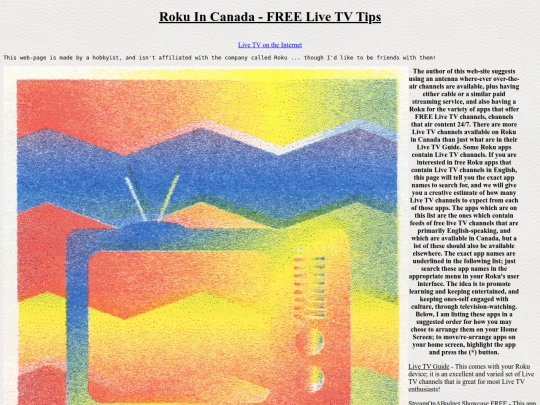 RokuCanadaTV screenshot