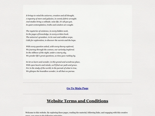terms screenshot