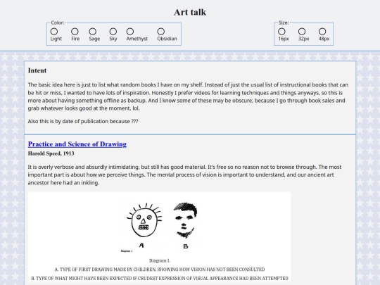 art-talk screenshot
