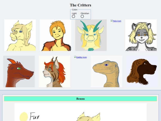 characters screenshot