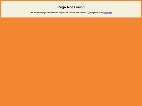 not_found screenshot