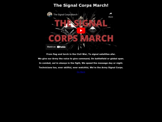 Signal_Corps_March screenshot