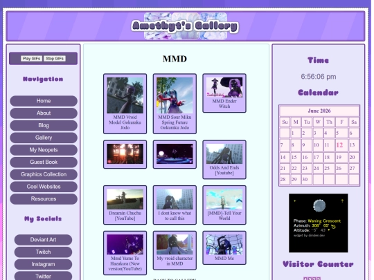 pages/MMD screenshot
