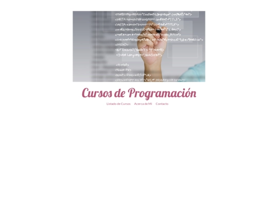 Cursos screenshot