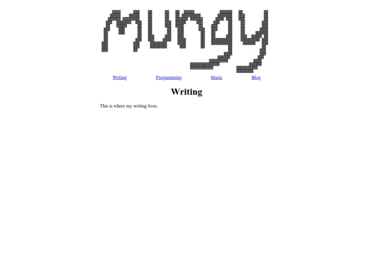 writing screenshot
