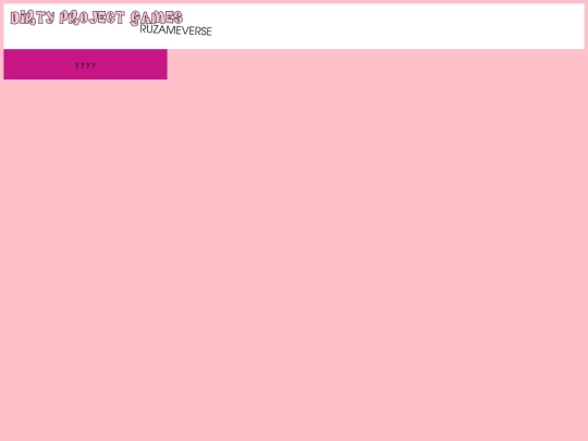 dirtyprojectgamesbeta screenshot