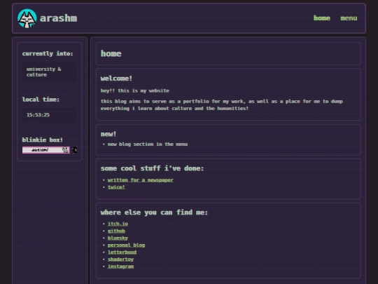 index screenshot