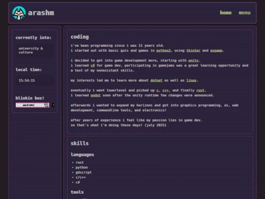 pages/coding screenshot