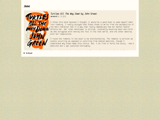 book-reviews screenshot