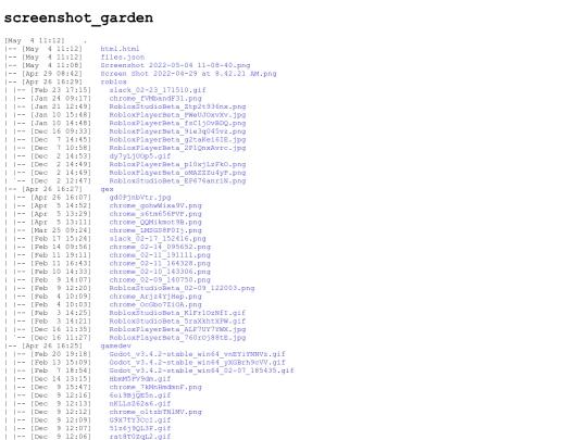 html screenshot