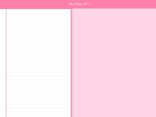 diary screenshot