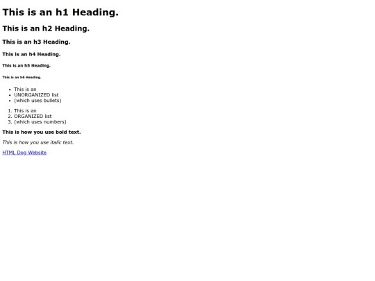 testwebpage screenshot