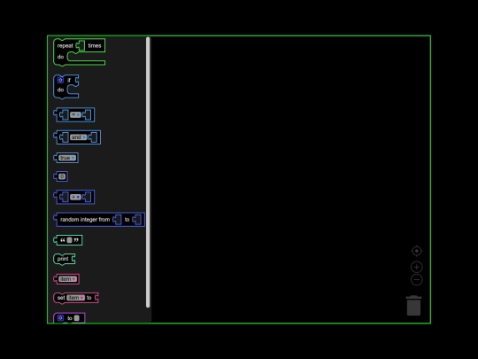 shadow/blockly screenshot