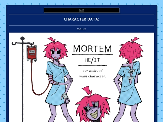 characterdata screenshot