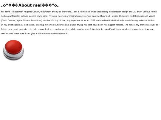 about-me screenshot