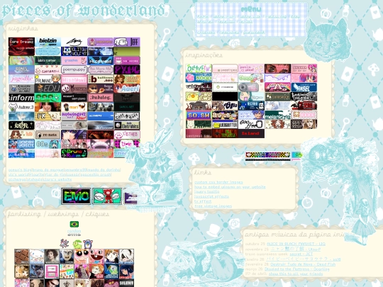 links screenshot