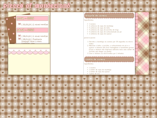 recipes screenshot