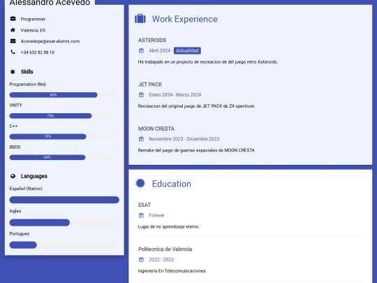 CURRICULUM screenshot