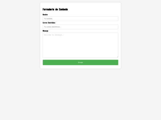 paginasAderidas/Form screenshot