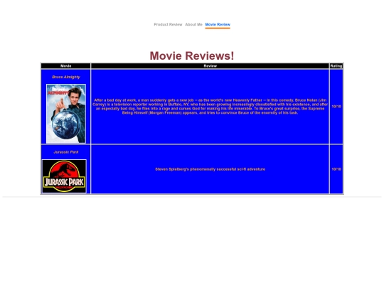 MovieReview screenshot