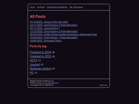 info/all_posts screenshot