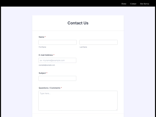 contact screenshot