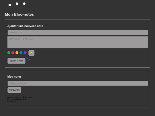 bloc_notes screenshot
