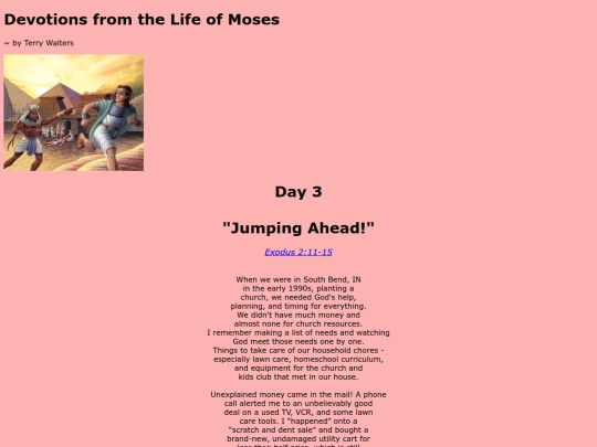 Moses Devotions/day3 screenshot