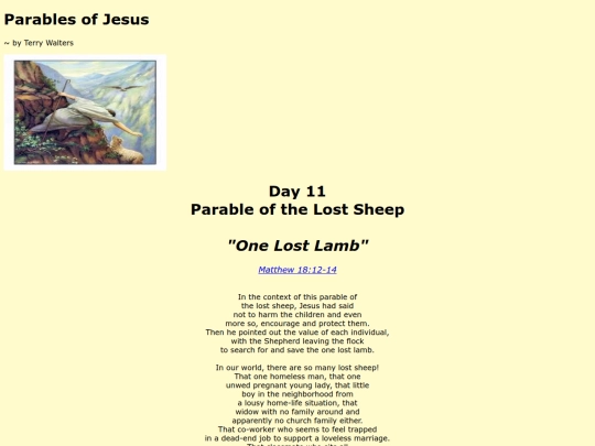 Parables/day11 screenshot