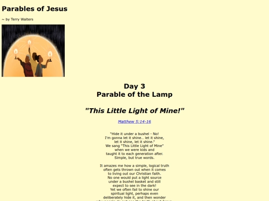 Parables/day3 screenshot