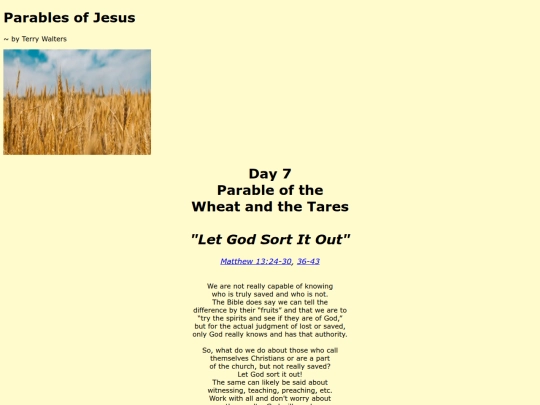 Parables/day7 screenshot
